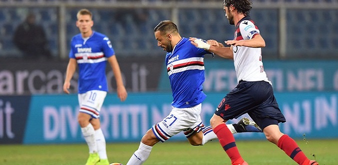 Foto LaPresse - Tano Pecoraro 01 12 2018 Genova - (Italia) Sport Calcio Sampdoria vs Bologna Campionato di Calcio Serie A TIM 2018/2019 - Stadio 