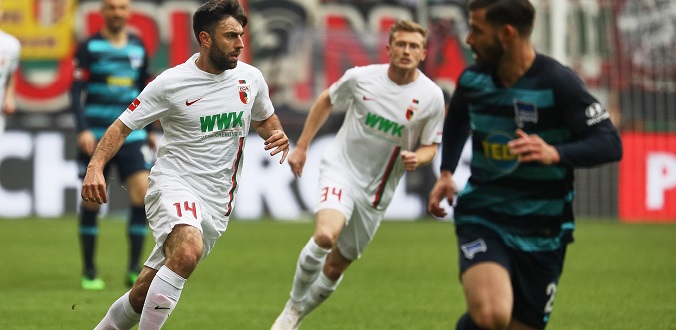 FC Augsburg vs. Hertha BSC Berlin, 33. Spieltag;