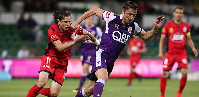 A-League Rd 15 - Perth v Adelaide